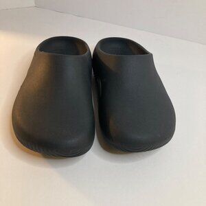 Womens Crocs Mellow‎ Recovery Slide Sandals Clog Black M6 W8